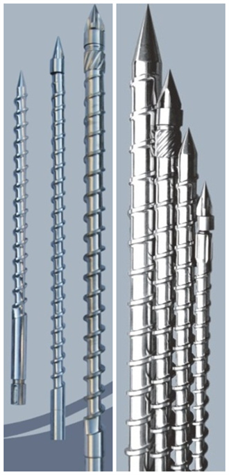 各種注塑機螺桿